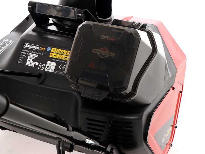 Snapper ESXD20S82K - Battery-powered Snowplough - 82V 4Ah