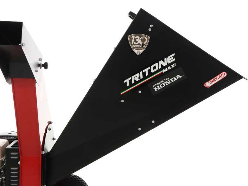 Ceccato Tritone Maxi - Petrol garden shredder - Honda GX 390 engine - Electric start