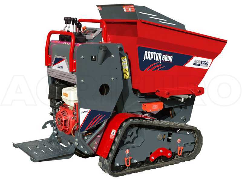 AgriEuro Top-Line RAPTOR 6800 HD Tracked Power Barrow - Honda GX270
