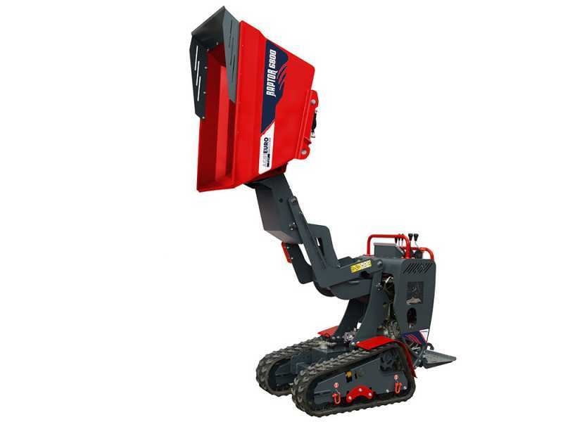 AgriEuro Top-Line RAPTOR 6800 HEDH Tracked Power Barrow - Honda GXe270