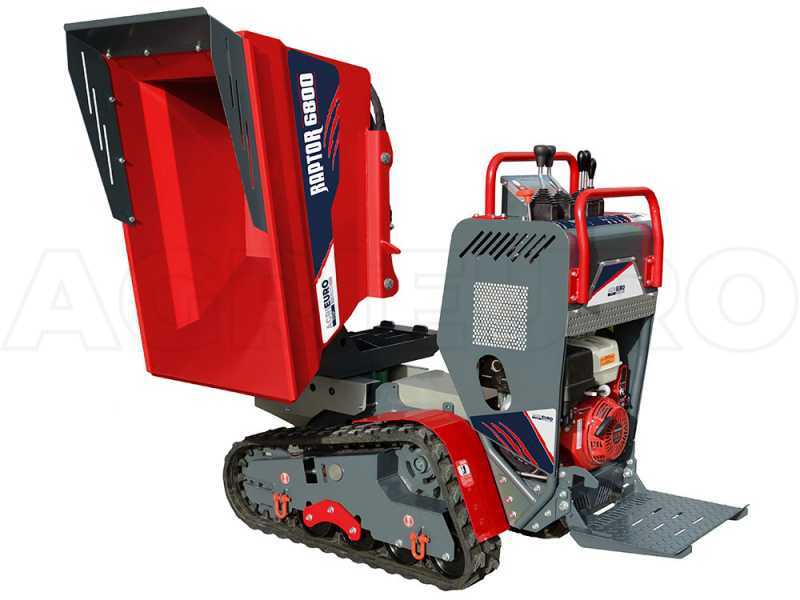 AgriEuro Top-Line RAPTOR 6800 HDT Tracked Power Barrow - Honda GX270