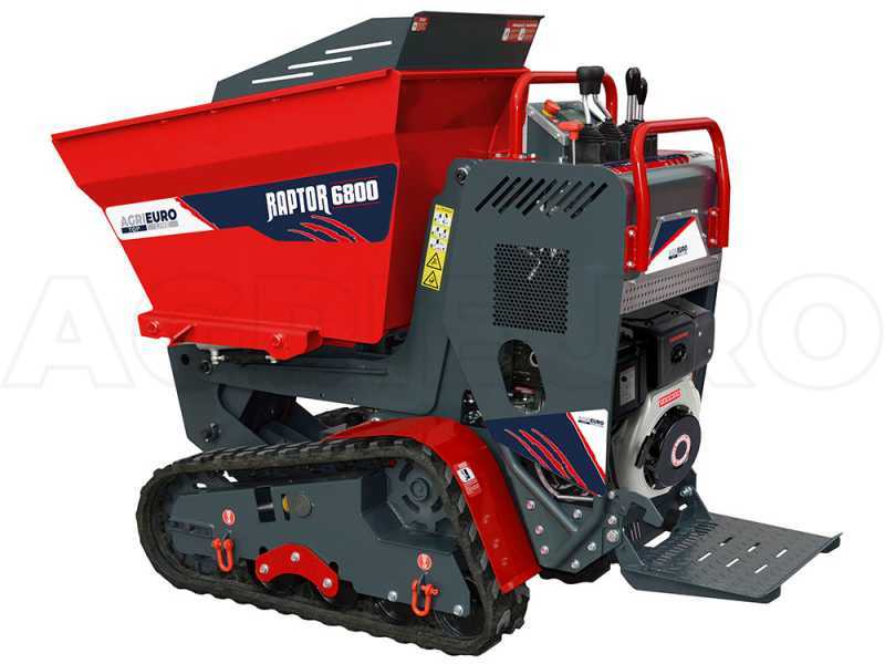 AgriEuro Top-Line RAPTOR 6800 YED 4.0 Tracked Power Barrow - Yanmar L100E
