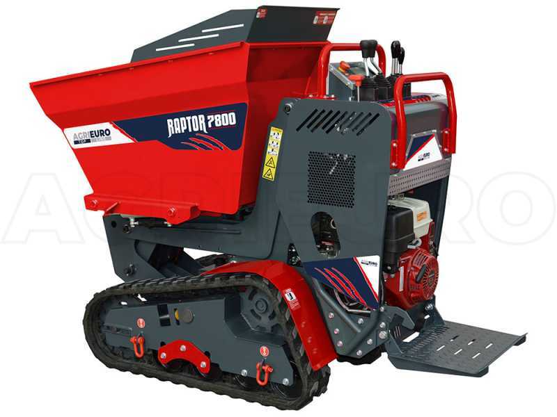 AgriEuro Top-Line RAPTOR 7800 HD Tracked Power Barrow - Honda GX390