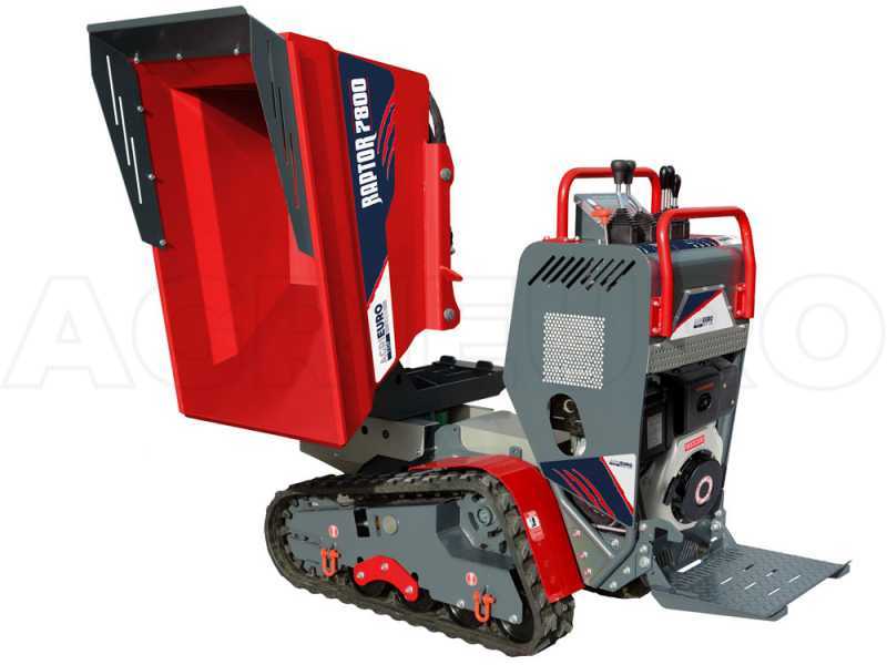 AgriEuro Top-Line RAPTOR 7800 YEDT Tracked Power Barrow - Yanmar L100E