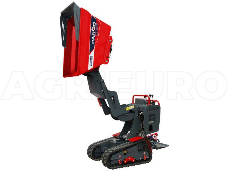 AgriEuro Top-Line CARGO J 10000 HEDH 4.0 Tracked Power Barrow with Joystick - Honda GXe630