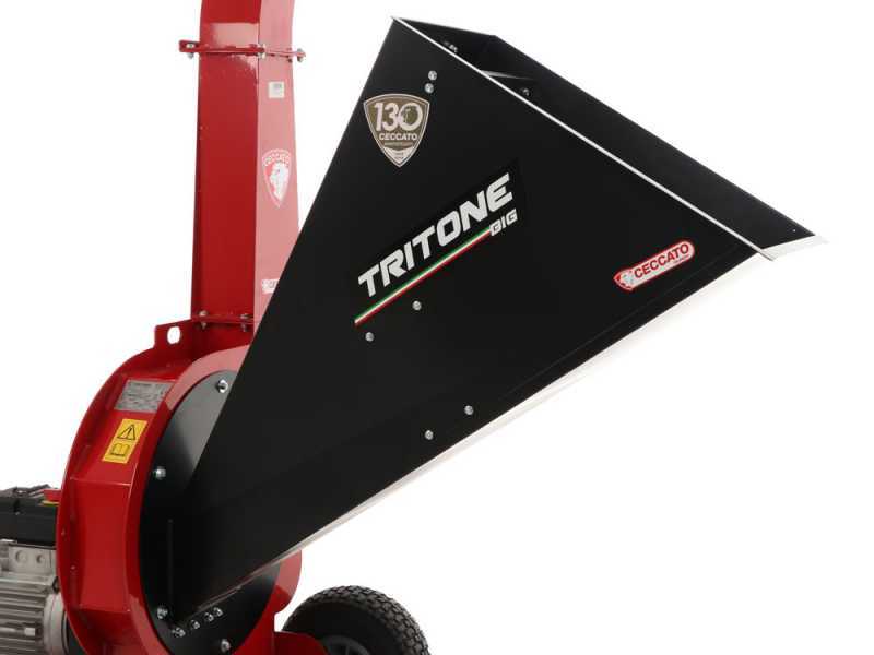 Ceccato Triton Big - Professional Three-Phase garden Shredder - With disc and hammers