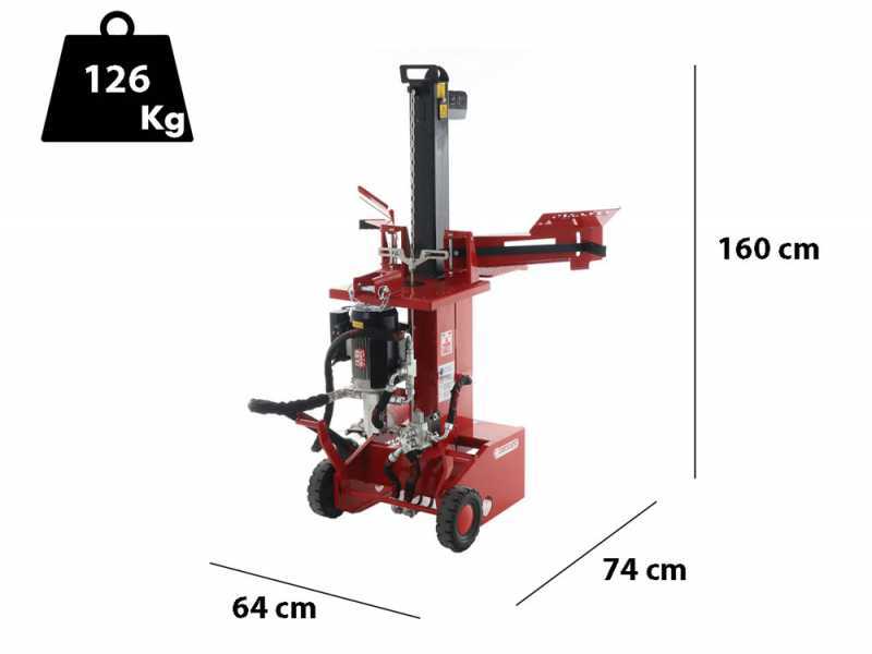 Ceccato BULL SPLET10 KOMBI - Hybrid Log Splitter - Vertical - Electric and tractor mounted