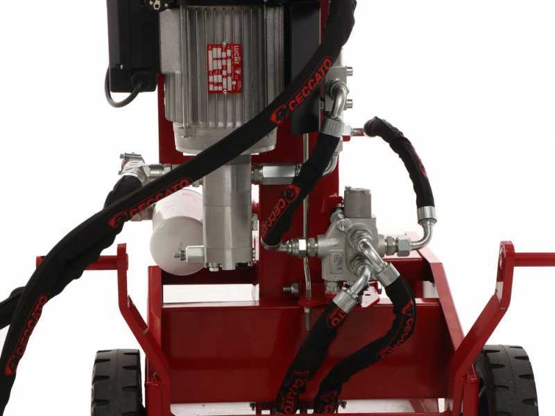 Ceccato BULL SPLET10 KOMBI - Hybrid Log Splitter - Vertical - Electric and tractor mounted