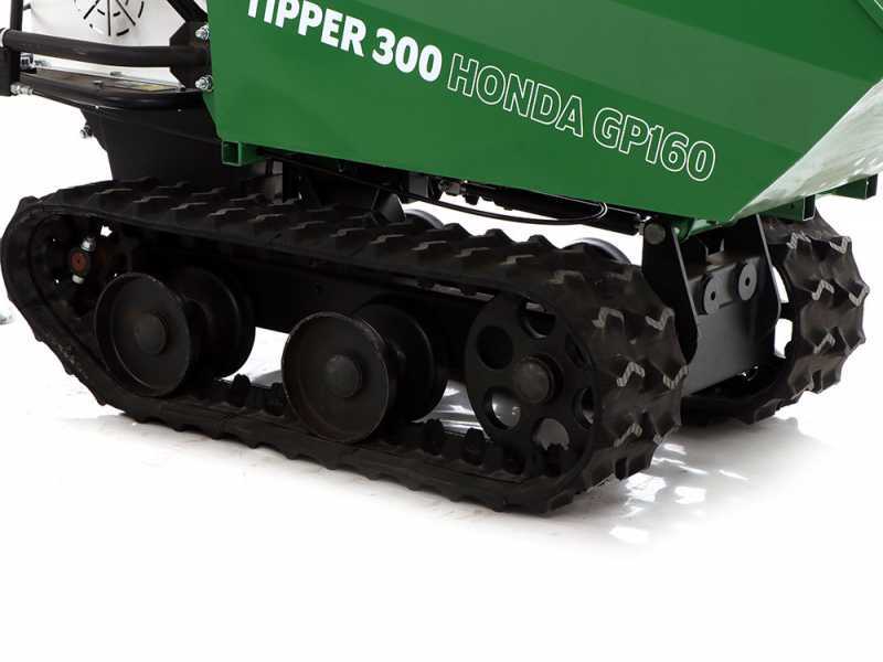 GreenBay Tipper 300 Tracked Power Barrow - Dumper - Honda GP160 Engine