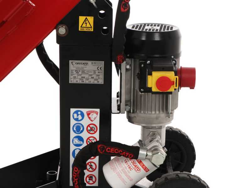 Ceccato SPLE10POLT -  Electric Log Splitter - Multiposition - 400V
