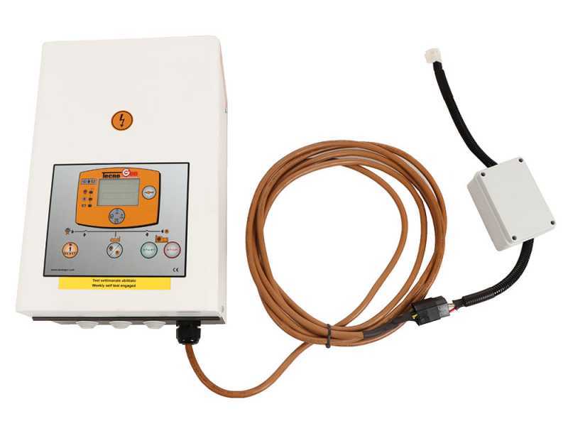 TecnoGen H8000SS/A - 5.8 kW Petrol Silenced Power Generator - DC 5.2 kW Single-phase + ATS