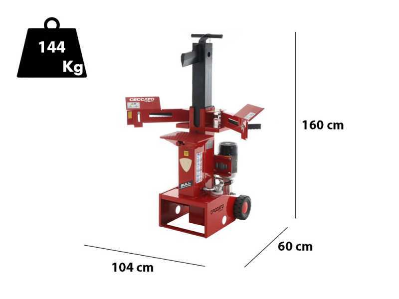 Ceccato SPLE12T - Electric Log Splitter - Vertical - 400V