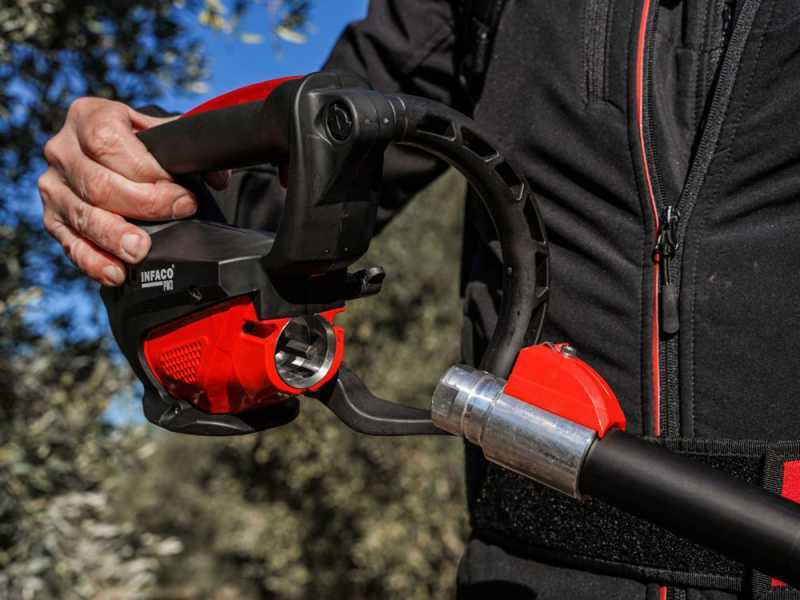 Infaco TR9 Battery-powered Pruner on Telescopic Pole - Backpack Battery Included
