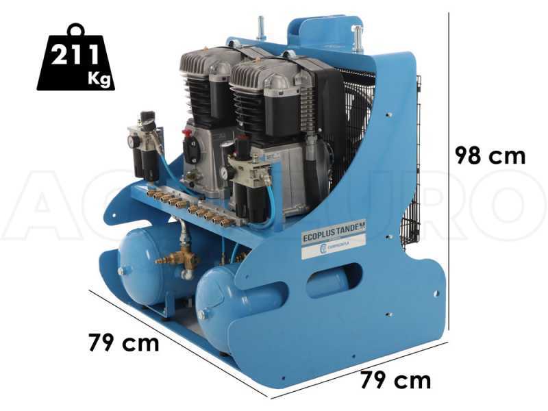 Campagnola PTO 1700 Tandem Tractor-mounted Air Compressor