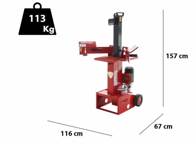Ceccato BULL SPLE10T - Electric Log Splitter - Vertical - 400V