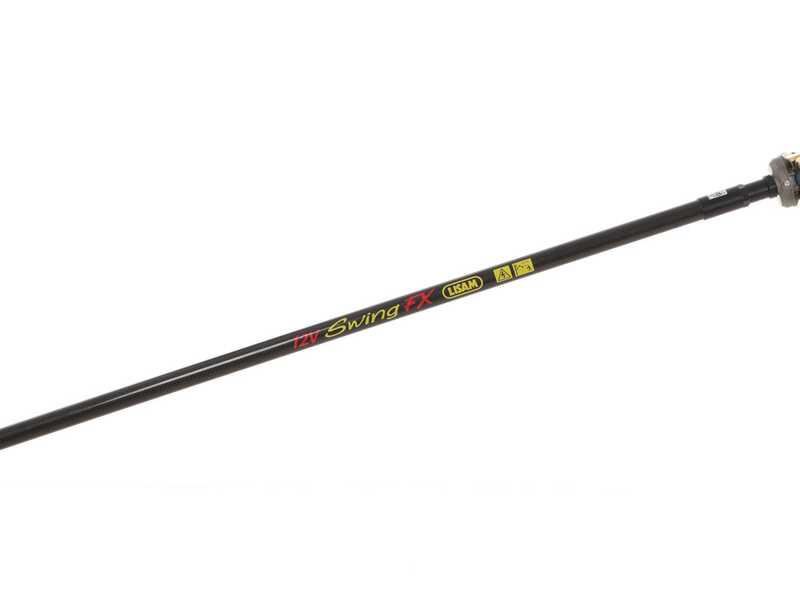 Lisam Swing Electric Battery-powered Olive Harvester - With 8 + 8 carbon prongs - 240 cm - Fixed Pole