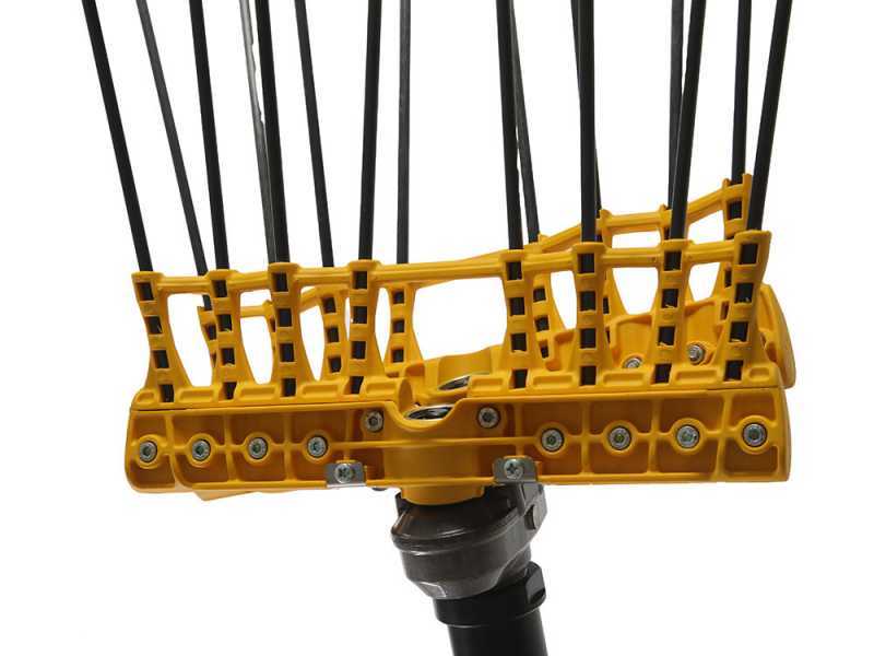 Lisam Swing Electric Battery-powered Olive Harvester - With 8 + 8 carbon prongs - Fixed Pole