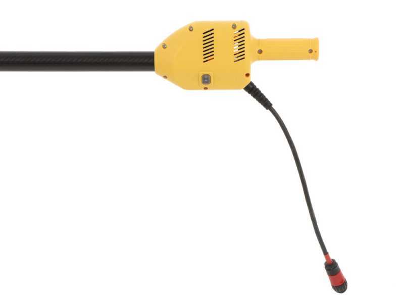 Electric Battery-powered Olive Harvester Lisam Swing - With 8 + 8 carbon prongs - Telescopic Pole