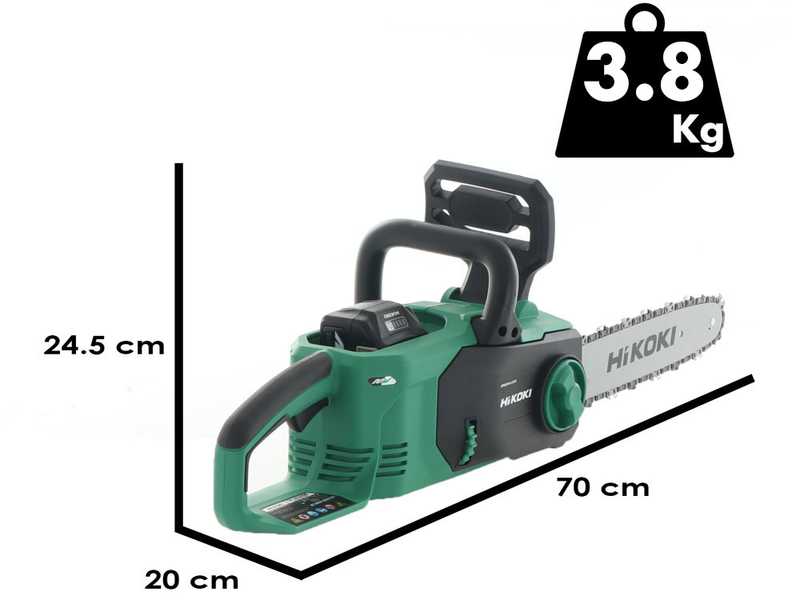 HIKOKI CS3630DB - Battery-powered Electric Chainsaw - 36V - WITHOUT BATTERIES AND CHARGER