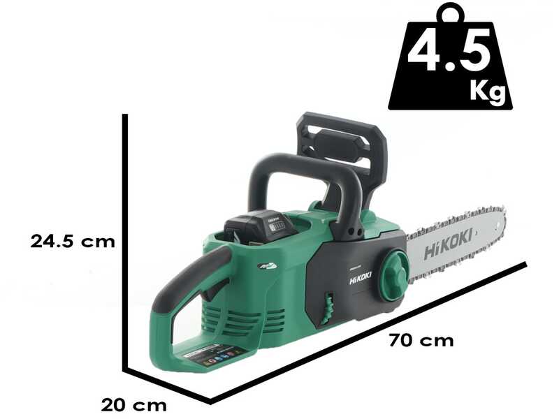 HIKOKI CS3630DB - 36V - 2.5Ah Battery-powered Electric Cutting Saw - 30 cm Blade