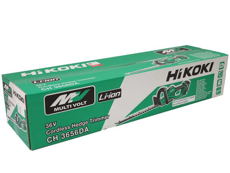 HIKOKI CH3656DA standard cordless hedge trimmer - 36V - WITHOUT BATTERIES AND CHARGERS
