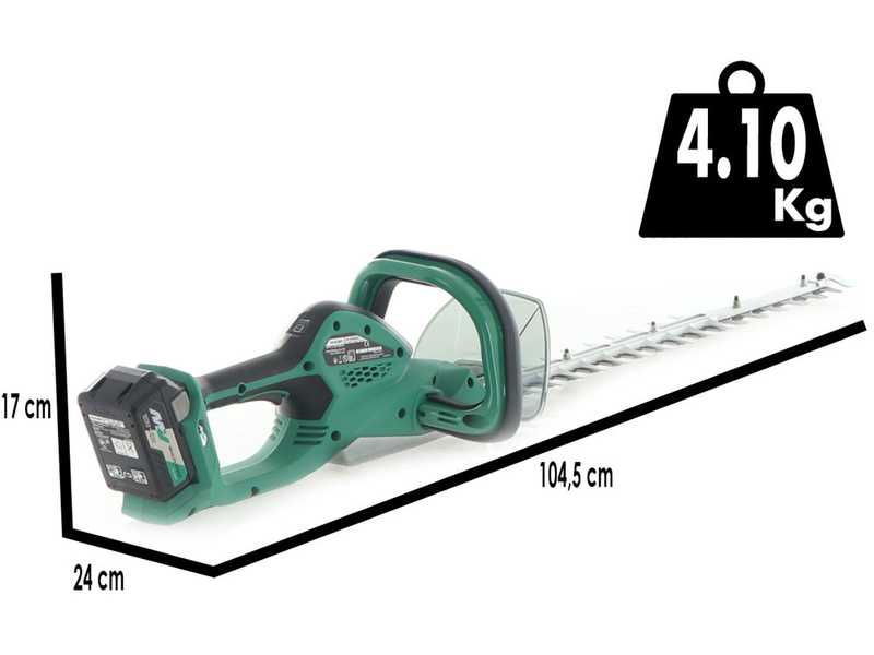 HIKOKI CH3656DA standard battery hedge trimmer - 36V 2.5Ah