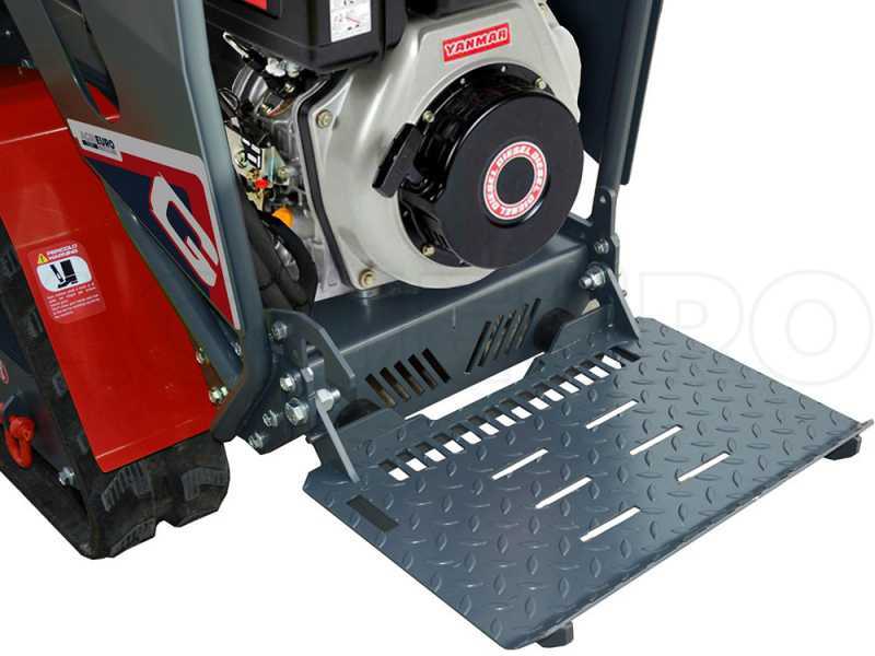 AgriEuro Top-Line RAPTOR 6800 YED 4.0 Tracked Power Barrow - Yanmar L100E - with Loading Bucket