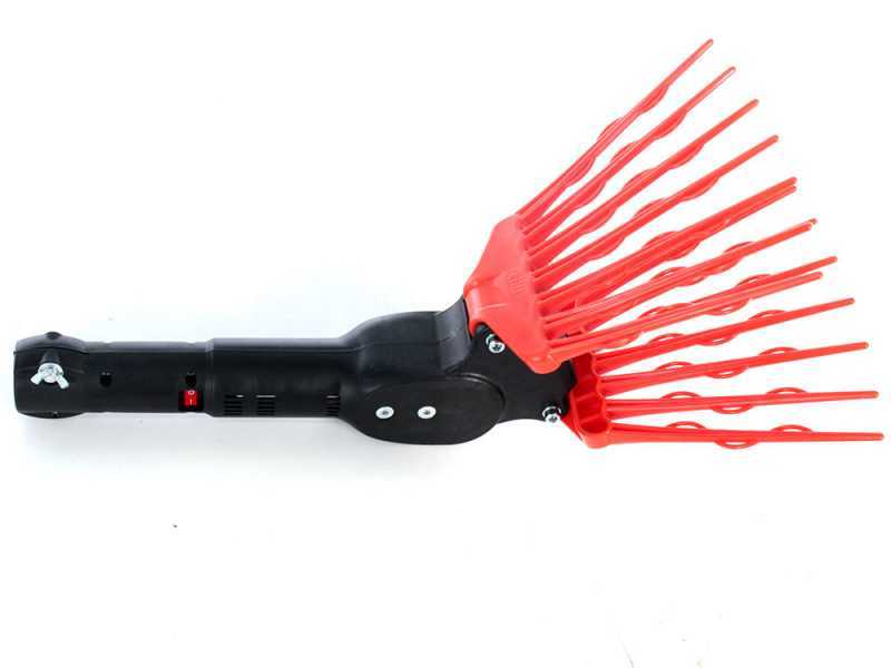 TecnoVIR Olivir - 185-330 cm Electric Battery-powered Olive Harvester - Aluminium Telescopic Pole