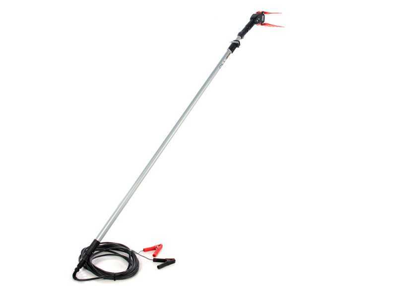 TecnoVIR Olivir - 185-330 cm Electric Battery-powered Olive Harvester - Aluminium Telescopic Pole