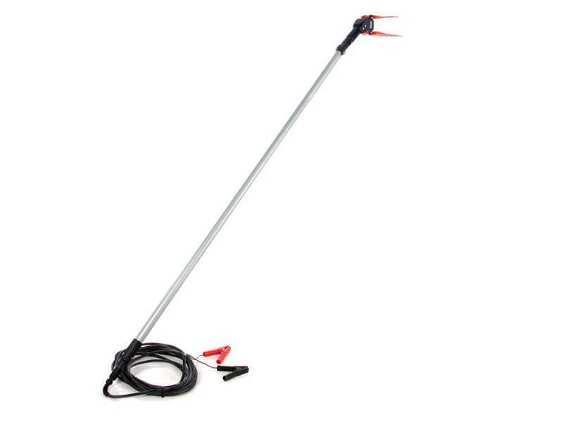 TecnoVIR Olivir - Battery-powered Electric Olive Harvester - 250 cm Olive Shaker with Fixed Pole
