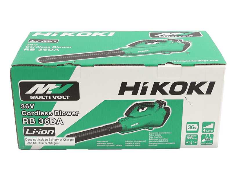 Hikoki RB36DAW4 - Battery Blower - 36V 2.5Ah