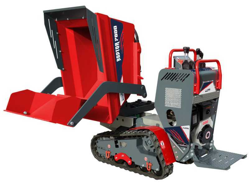 AgriEuro Top-Line RAPTOR 7800 YEDT 4.0 Tracked Power Barrow - Yanmar L100E - with Loading Bucket
