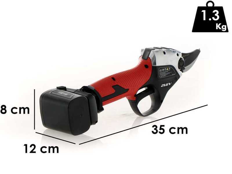 BlueBird PS 22-38 Electric Pruning Shears with built-in battery - 21.6V - 2.5 ah - 38mm Cutting diameter