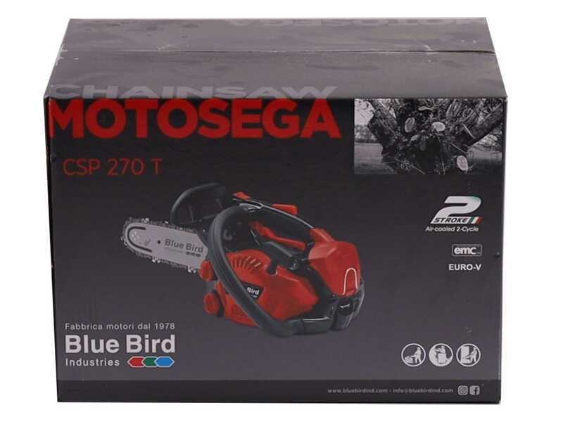 Blue Bird CSP 270 T - Petrol Pruning Chainsaw - 25 cm Blade