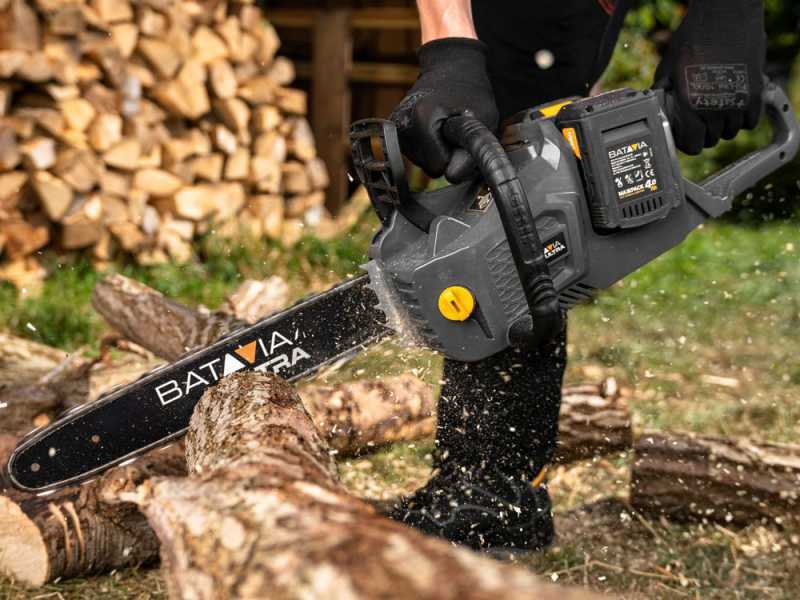 Batavia - 2 x 18V Battery-powered Electric Cutting Chainsaw - WITHOUT BATTERY AND CHARGER