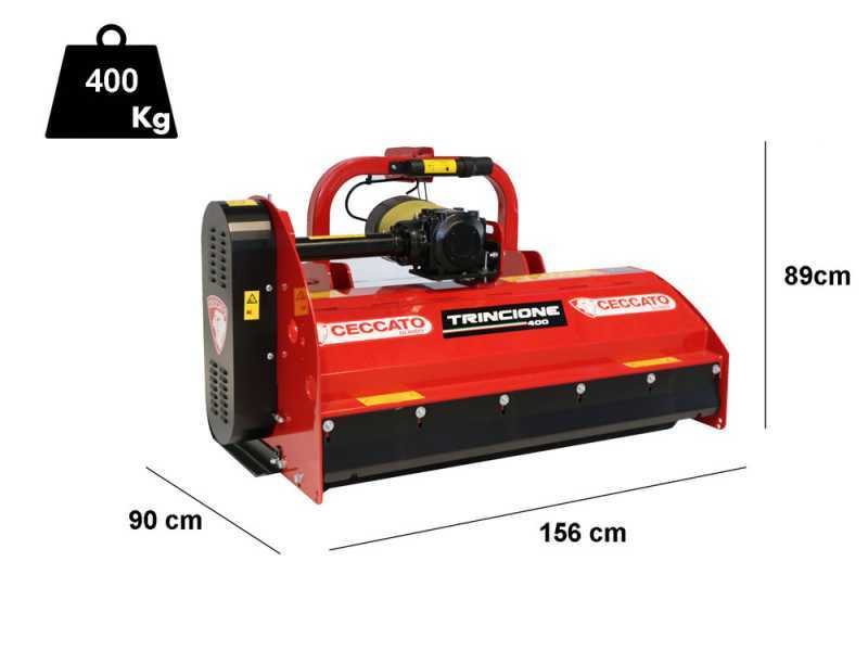 Ceccato TRINCIONE 400 4T1400F  - Tractor-mounted Flail Mower - Heavy Series