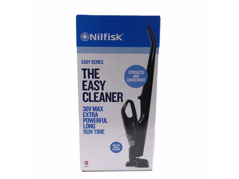 Nilfisk Easy 36VMAX - Electric Broom - 2in1: Broom and Handheld Vacuum Cleaner