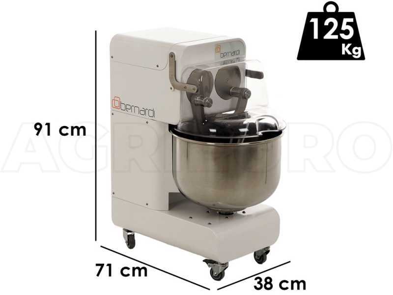 Bernardi FMR20 - Dump Arm Kneader - 20 Kg