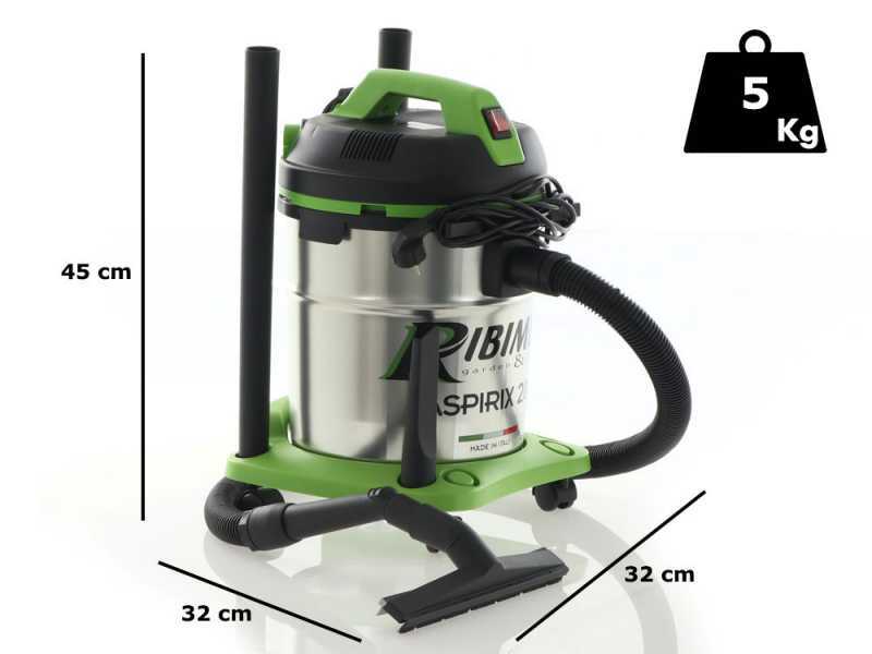 Ribimex Aspirix 20L - Wet and Dry Vacuum Cleaner