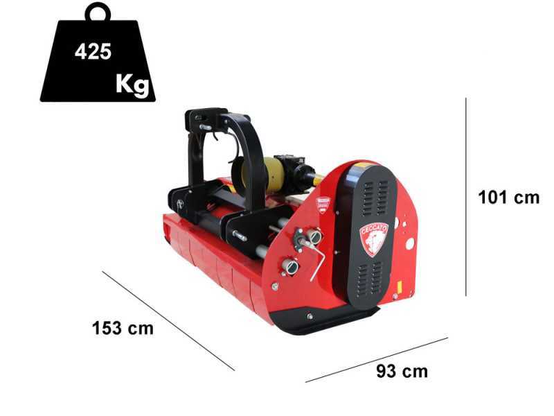 Ceccato TRINCIONE 400 4T1400M  - Tractor-mounted Flail Mower - Heavy Series