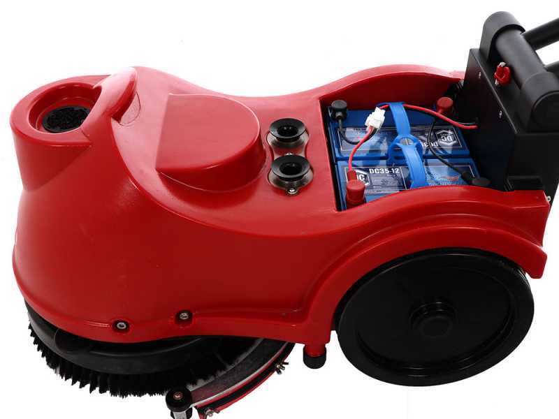 Nilfisk Viper AS 380/15B - Cordless floor washer - 3 in 1: Wash, dry and vacuum