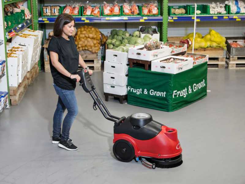 Nilfisk Viper AS 380/15B - Cordless floor washer - 3 in 1: Wash, dry and vacuum