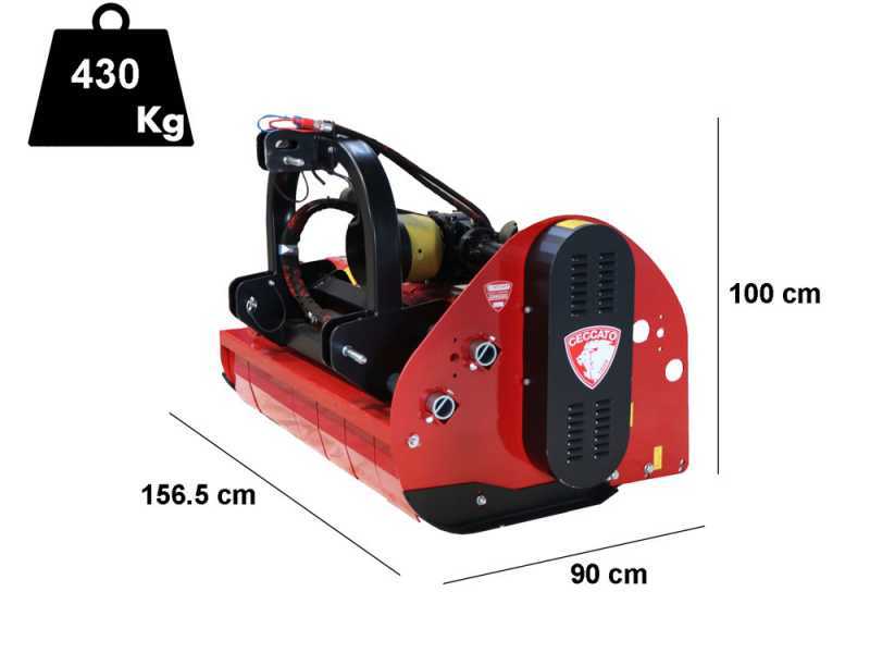 Ceccato TRINCIONE 400 4T1400ID - Tractor-mounted Flail Mower - Heavy Series