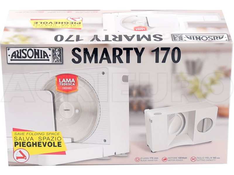 R.G.V. Ausonia Smarty 170 - Foldable Meat Slicer