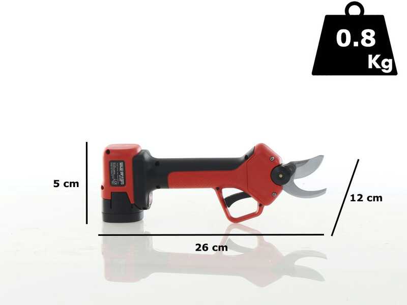 Attila ATF 17.25 LI Electric Pruning Shears - 2 BATTERIES INCLUDED - 16.8 V 2.0Ah