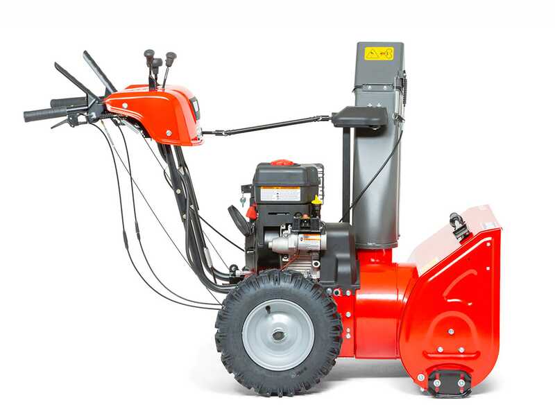 Snapper M1527SE - Petrol Snowplough - B&amp;S 1450 Snow