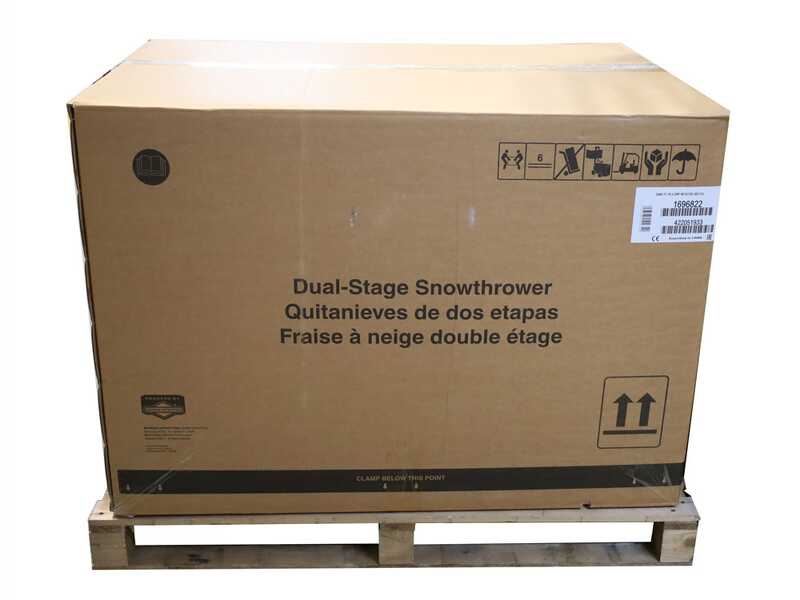 Snapper M1527SE - Petrol Snowplough - B&amp;S 1450 Snow