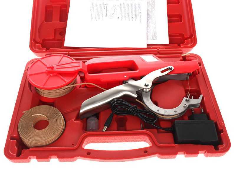 GeoTech TM-EL03 Battery-powered Electric Tying Machine for Vineyards - 7.2V 2Ah
