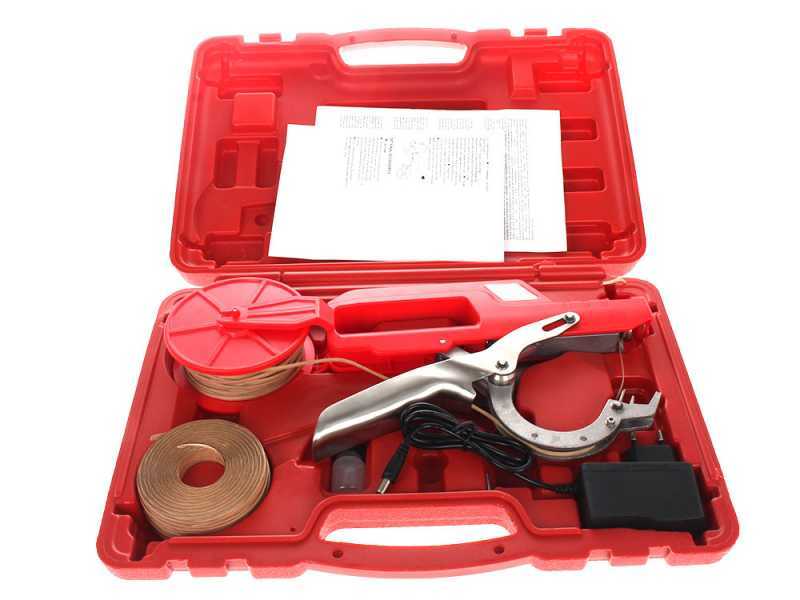 GeoTech TM-EL03 Battery-powered Electric Tying Machine for Vineyards - 7.2V 2Ah