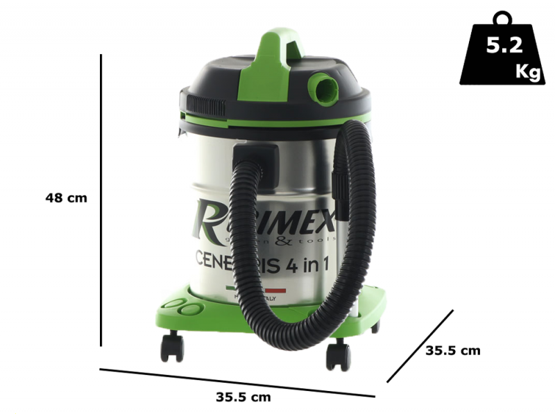 Ribimex Cenetris - Multi-Purpose + Ash Vacuum Cleaner